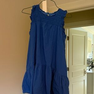 Blue Sleeveless Dress